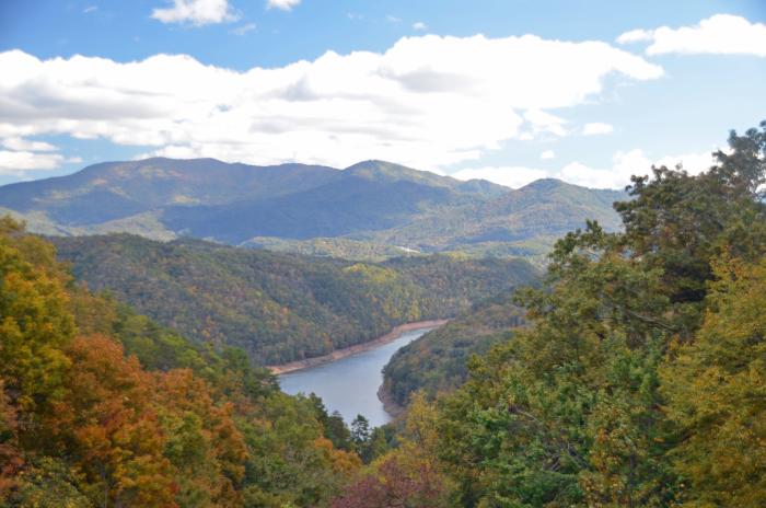 Road to Nowhere Fontana Lake Overlook