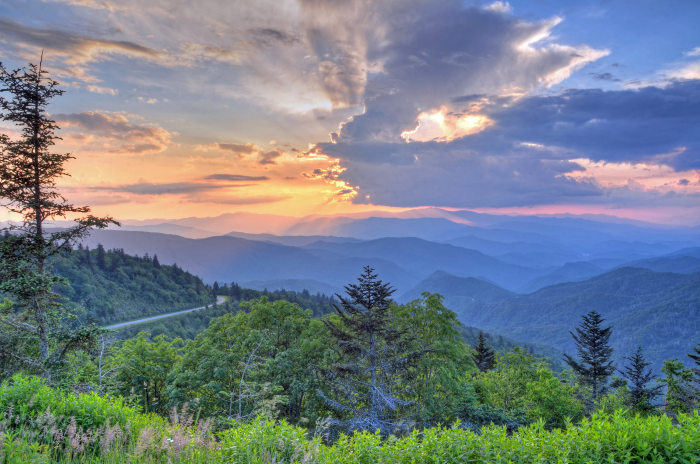 Scenic Mountain Drive Blue Ridge Parkway