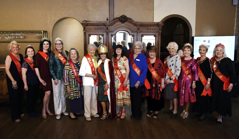 Group Photo of Granbury's Bean Queens during 2025 Luncheon