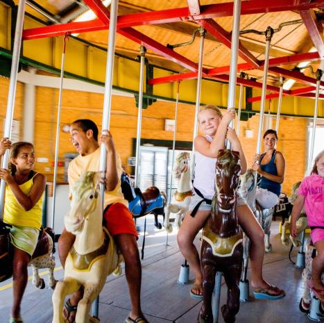 Hop on a Vintage Carousel