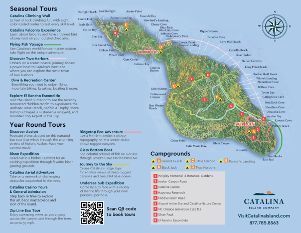 Catalina Activity Map
