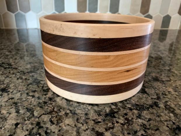 Tucker’s Texas Turnings Blog Post - Laminated Bowl