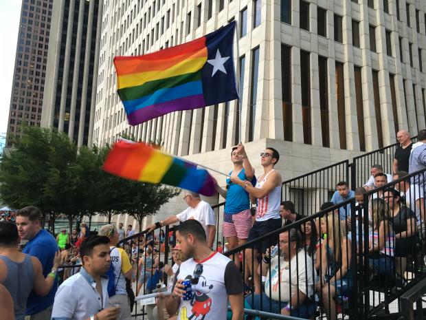 Thousands lined the streets for the Pride Parade