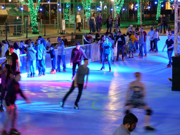 Roller Rink at Discovery Green