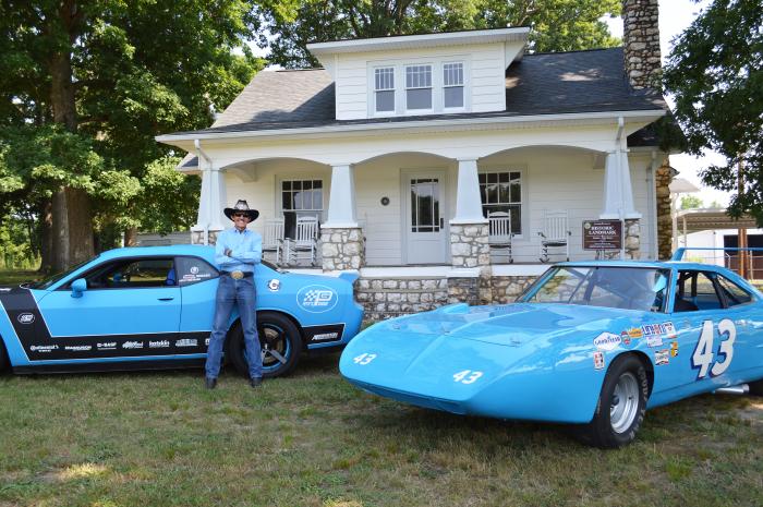Richard Petty Two Dodge Cars