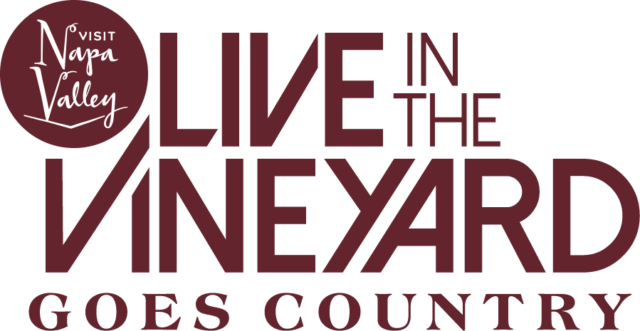 Live In The Vineyard Goes Country - Visit Napa Valley logo