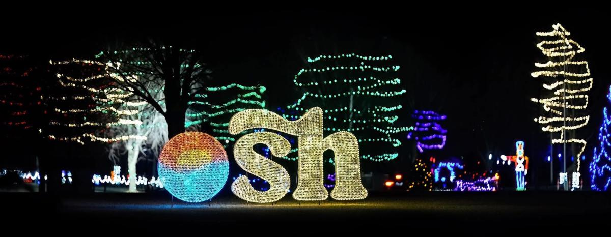 Celebration of Lights Oshkosh Display