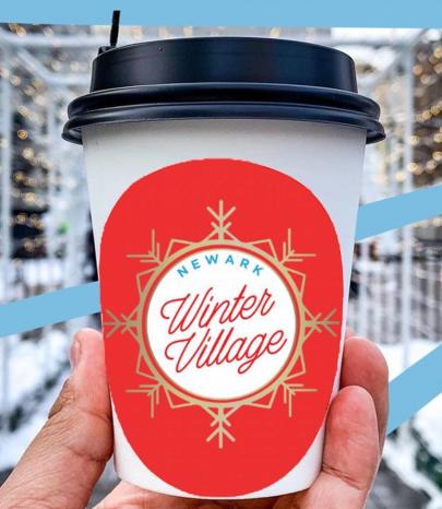 Newark Winter Village Coffee Cup