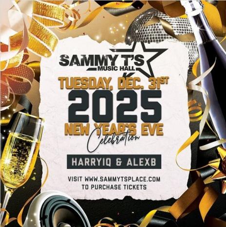 NYE at Sammy T's