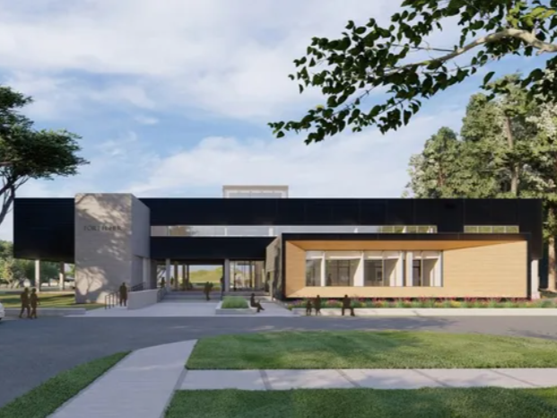 Fort Fisher State Historic Site Rendering for new Visitor Center