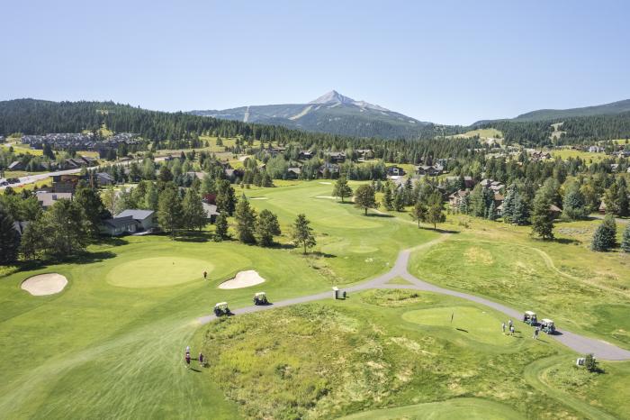 Golf Course in Big Sky