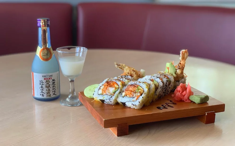 Sushi and Sake at Akai Hana Restaurant, Carrboro