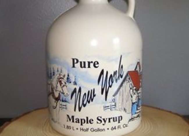 Maple syrup jug