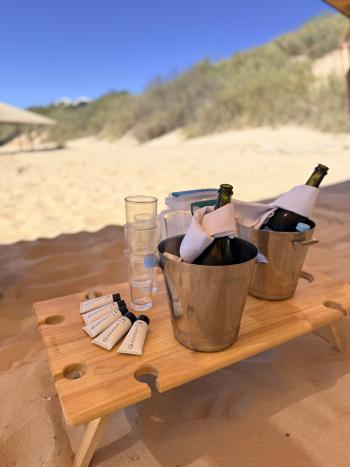 Mud and Bubbles at Eco Beach Resort