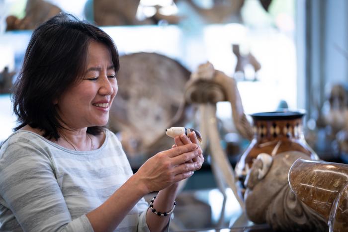 Shopping for traditional Alaska Native art and works.
