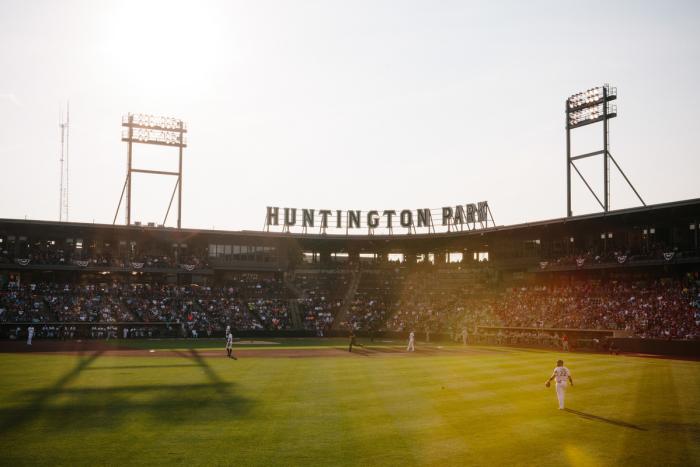 Huntington Park at Sunset