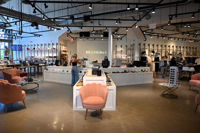 image of the inside of Brand Bar boutique