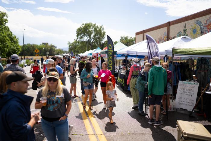 Exhibitor Booths at Poudre RiverFest