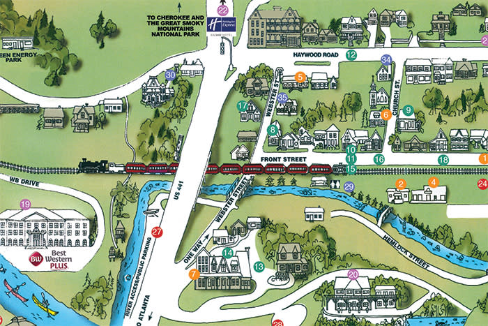 Dillsboro Map