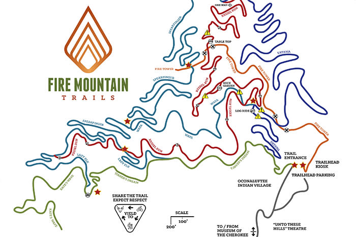 fire mountain trails map