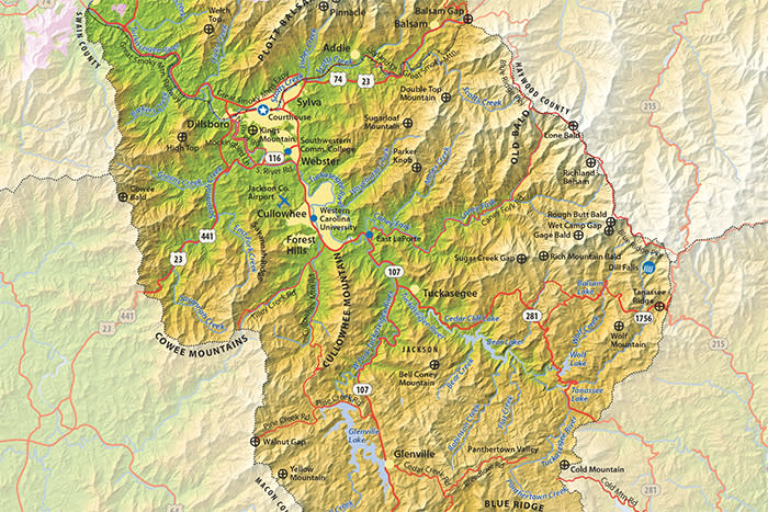 jackson county map