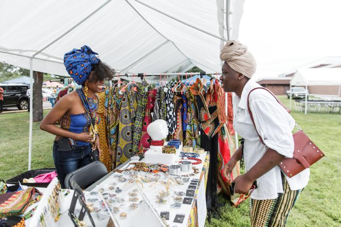 Craft table at IgboFest 