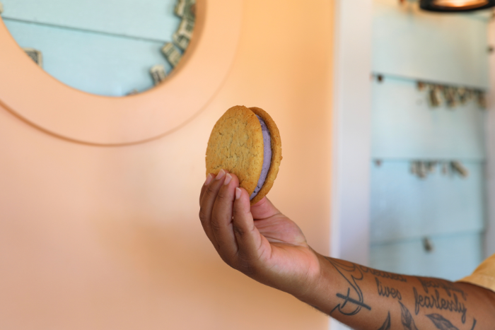 Surfin Spoon Ice Cream Sandwich