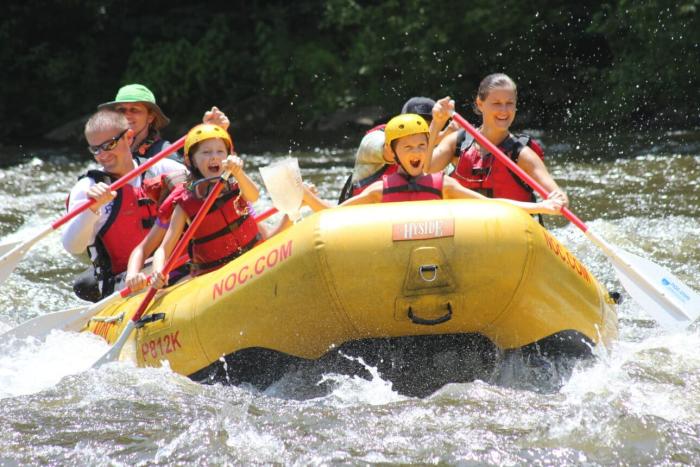 Whitewater Rafting Kids