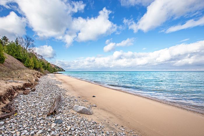 Lakeshore on the Leelanau Peninsula