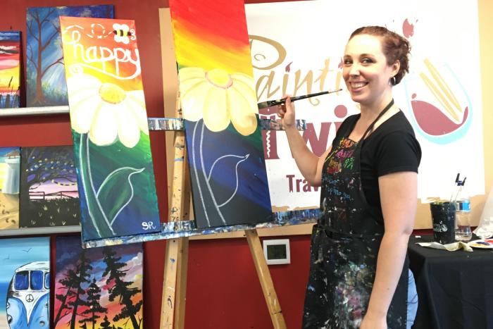 Painting With A Twist In Traverse City Michigan