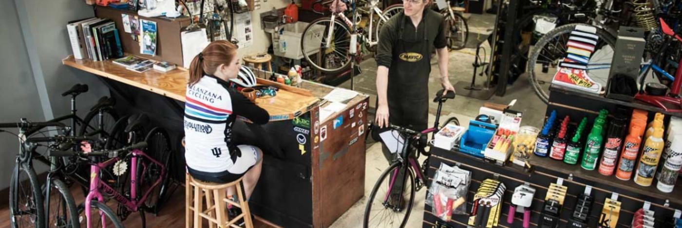 Revolution sales bicycle shop