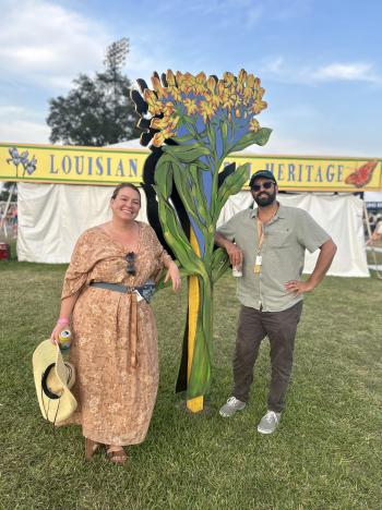 Alon & Emily Shaya at Jazz Fest