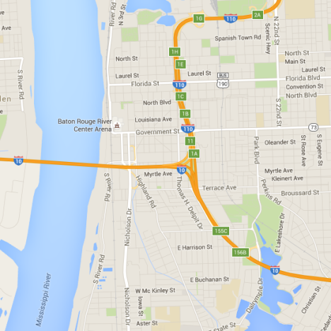 map of baton rouge Maps Of Baton Rouge La Interactive Downloadable Maps