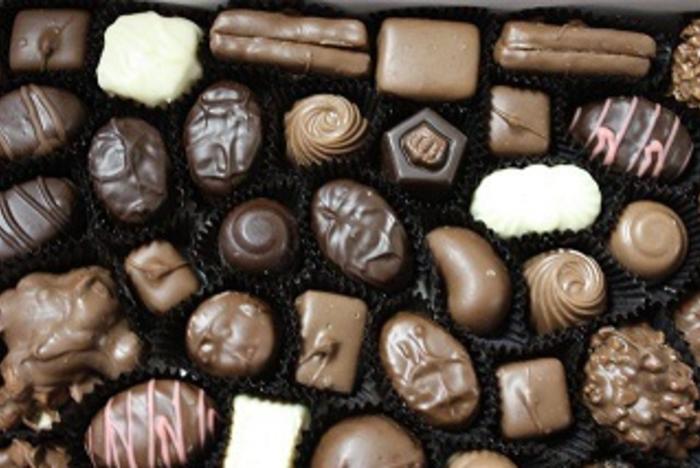 A variety of chocolates from Charlie's Candy Shop in Vincennes