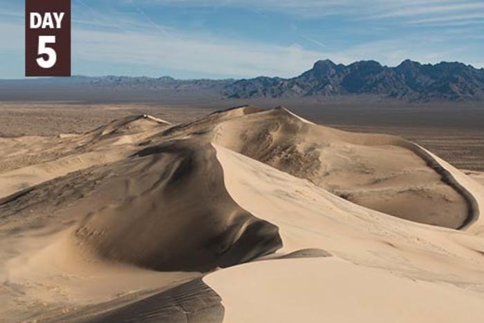 Kelso Sand Dunes in Mojave National Preserve