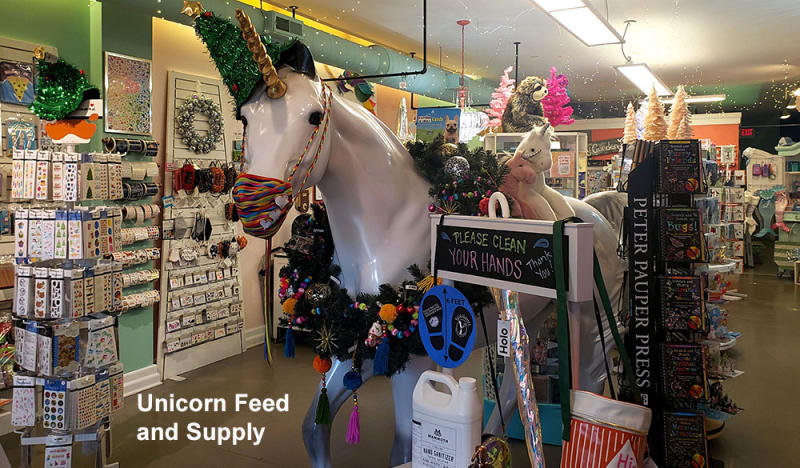 Unicorn Feed and Supply store interior