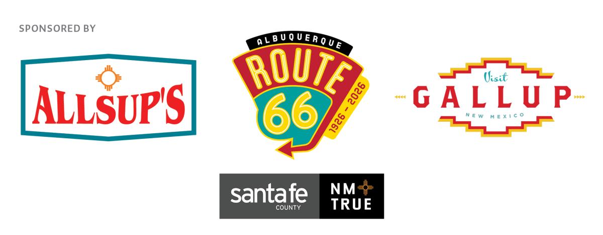 Sponsored by Allsup's, Visit Albuquerque, Visit Gallup, and Santa Fe County.