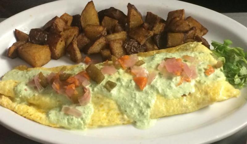SGT Pepper Omelette Good Truckin Diner