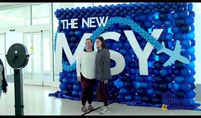 Take a Sneak Peek Inside the New Airport with Raquel - New Orleans