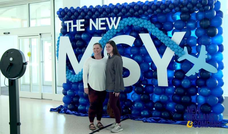 Take a Sneak Peek Inside the New Airport with Cristin - New Orleans
