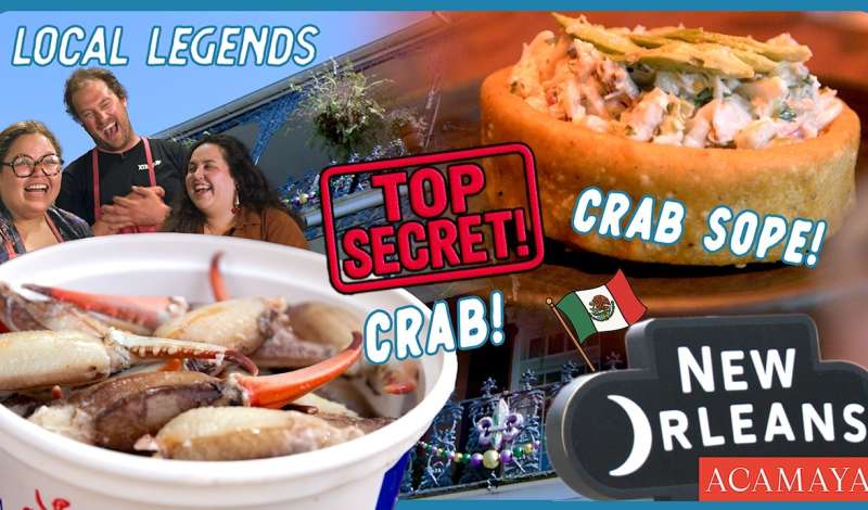 Sisters Build Top Mexican Cuisine Restaurant in New Orleans! | ACAMAYA | Local Legends | Brad Leone
