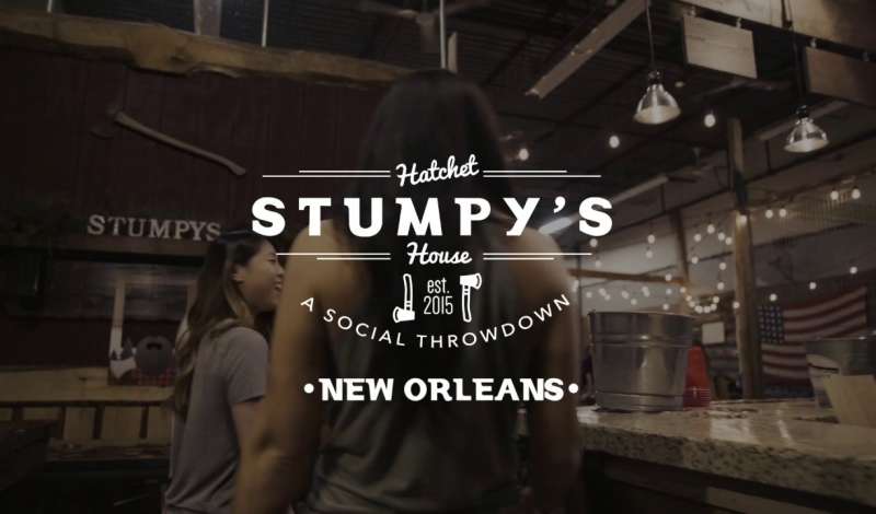 Stumpy's Hatchet House New Orleans Promotional Video