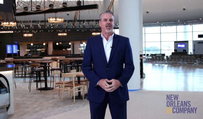 Take a Sneak Peek Inside the New Airport with Ted - New Orleans