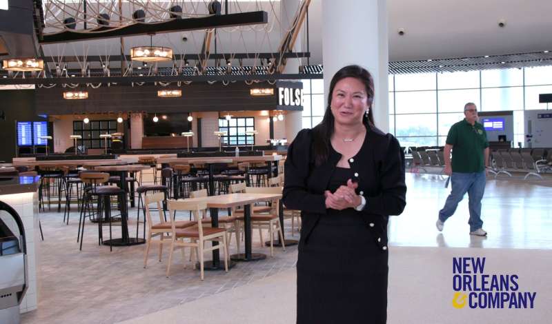 Take a Sneak Peek Inside the New Airport with Erica - New Orleans