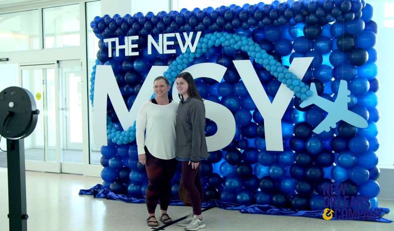 Take a Sneak Peek Inside the New Airport with Allison - New Orleans
