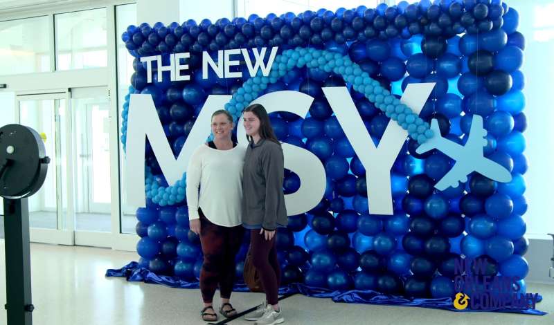 Take a Sneak Peek Inside the New Airport with MaryBeth & Elizabeth - New Orleans