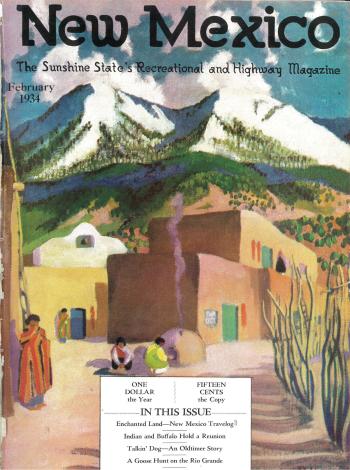 New Mexico Magazine February 1934