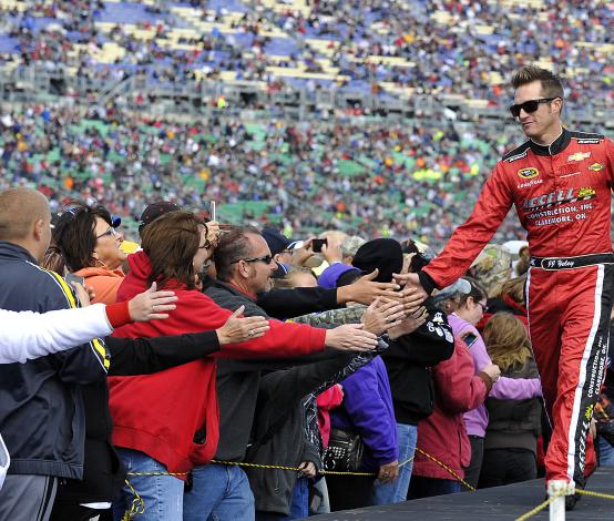 kansas city speedway driver