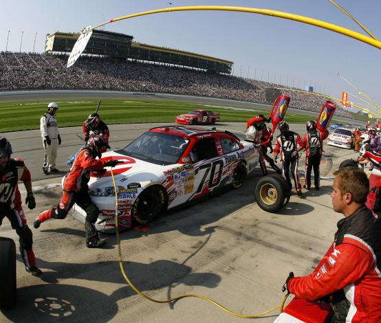 kansas city speedway pit stop