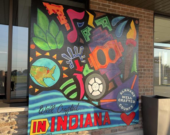 Well Crafted IN Indiana Josh Cooper Mural
